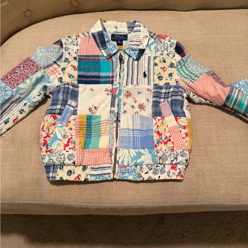 Polo Ralph Lauren Kids Patchwork Quilted Jacket